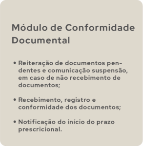 modulos de assessoria em gestao de sinistro