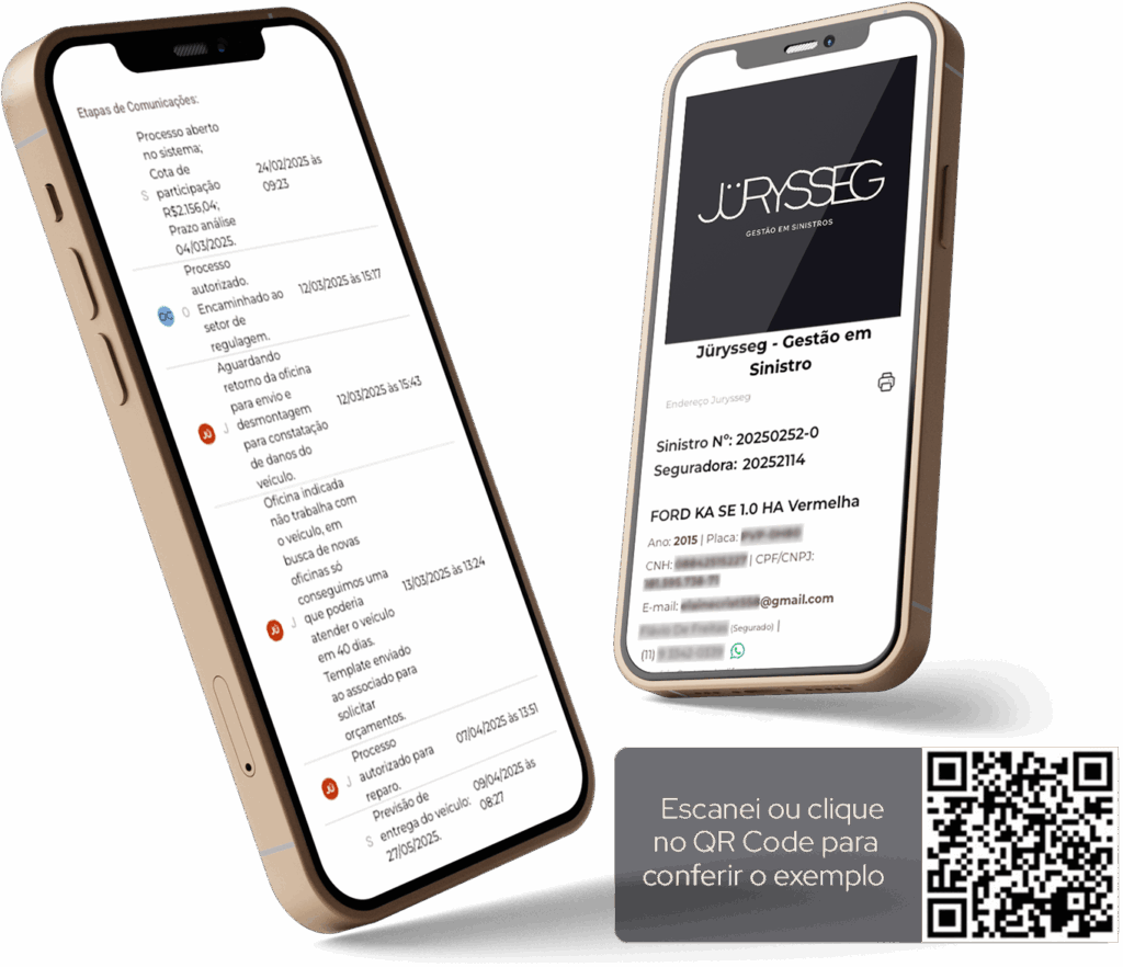 sistema de acompanhamento de sinistros através do celular