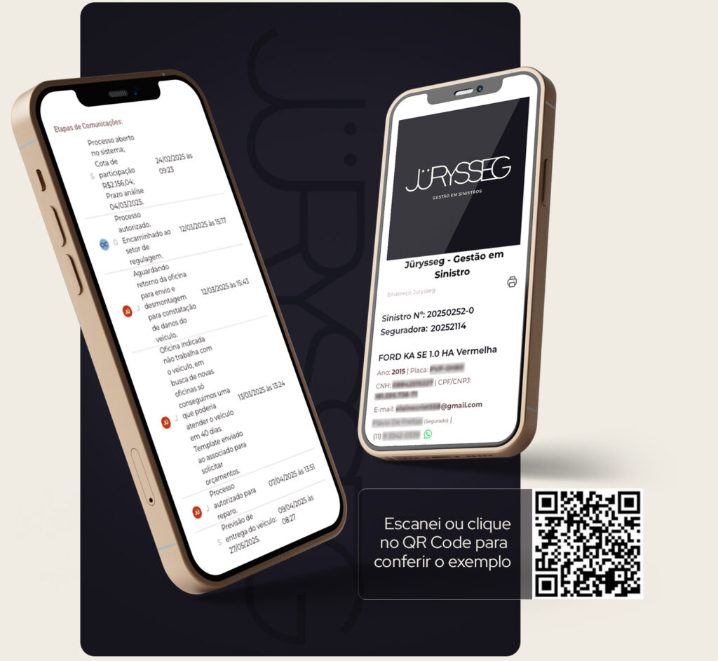 sistema de acompanhamento de sinistros através do celular